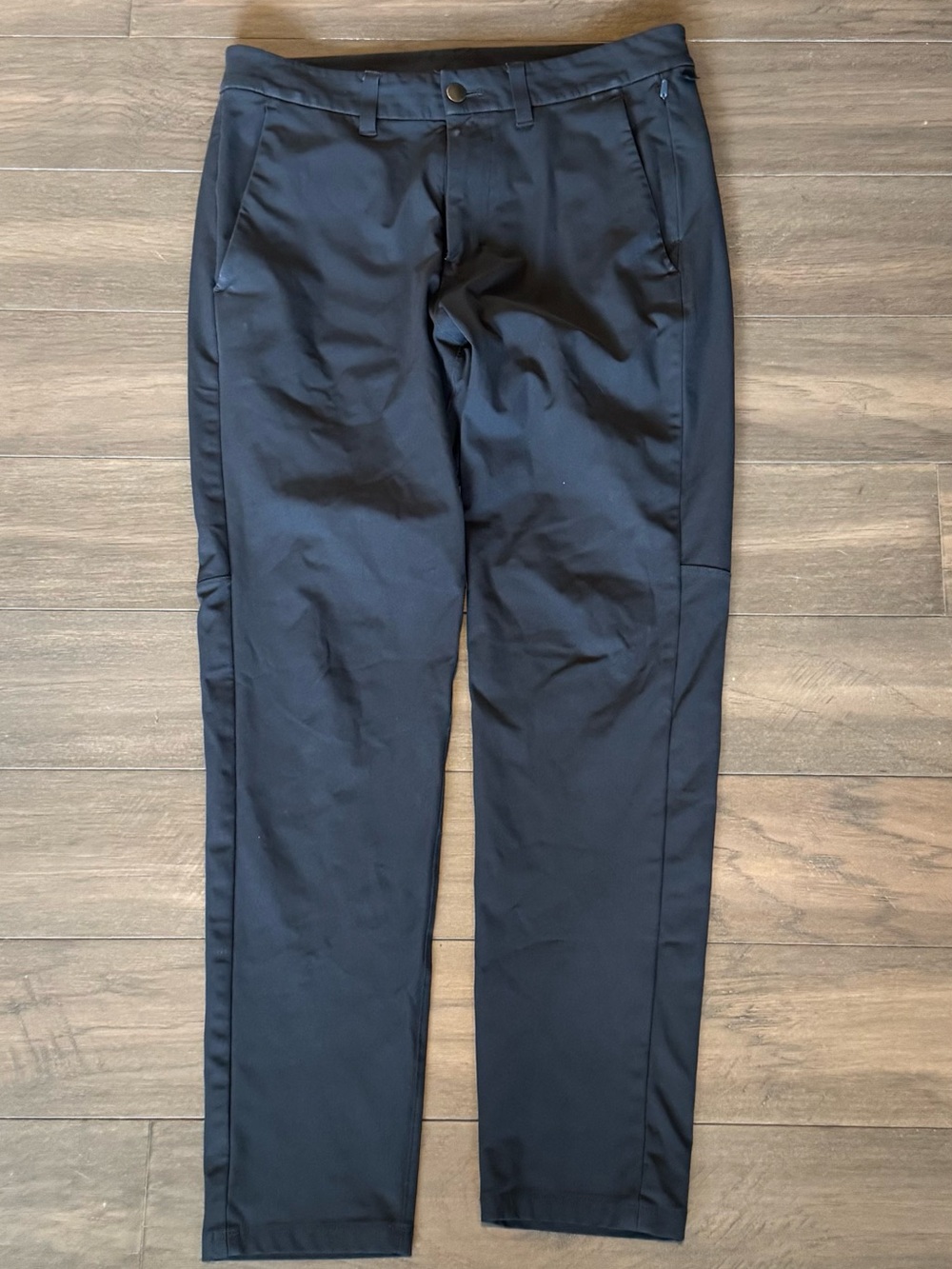 Lululemon Men’s Commission ABC Pants Black Navy 32x32 Stretch Golf Work Chino